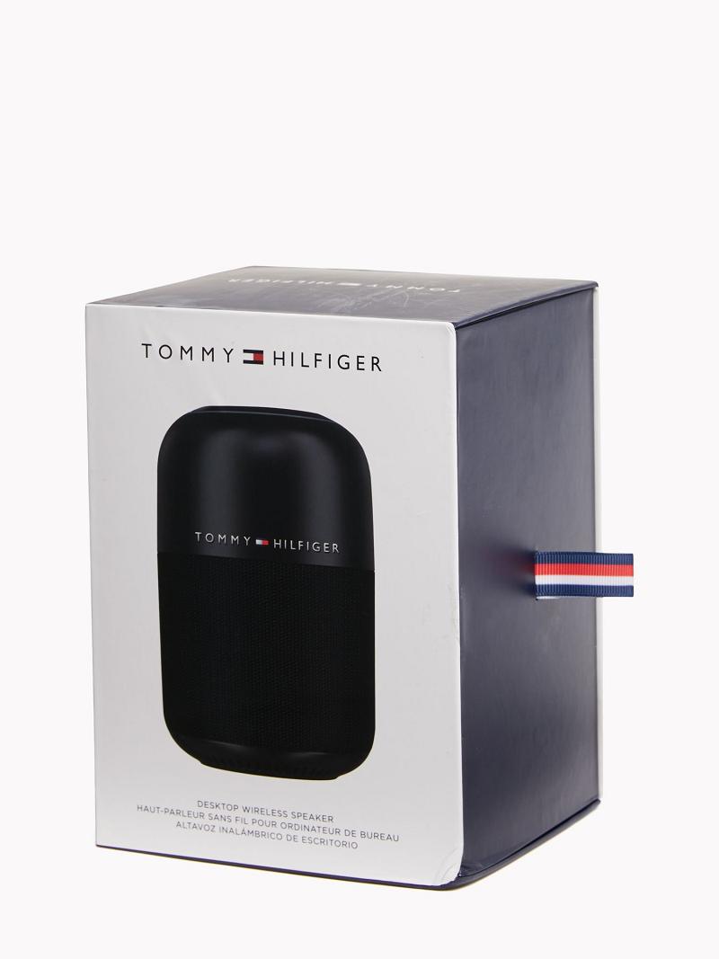 Black Tommy Hilfiger Desktop Wireless Speaker Technology | NZ_B2300