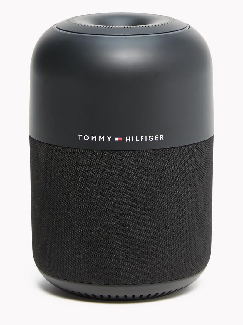 Black Tommy Hilfiger Desktop Wireless Speaker Technology | NZ_B2300