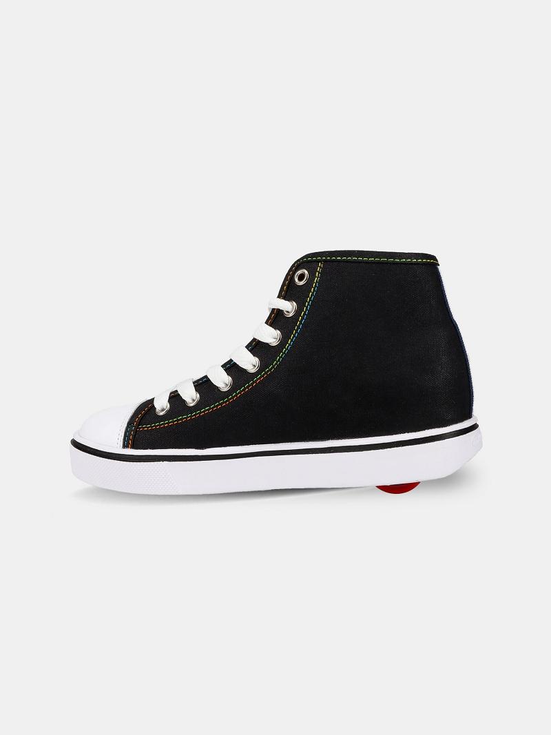 Black Tommy Hilfiger Heelys® Tommy Love High Top Sneakers | NZ_B2238