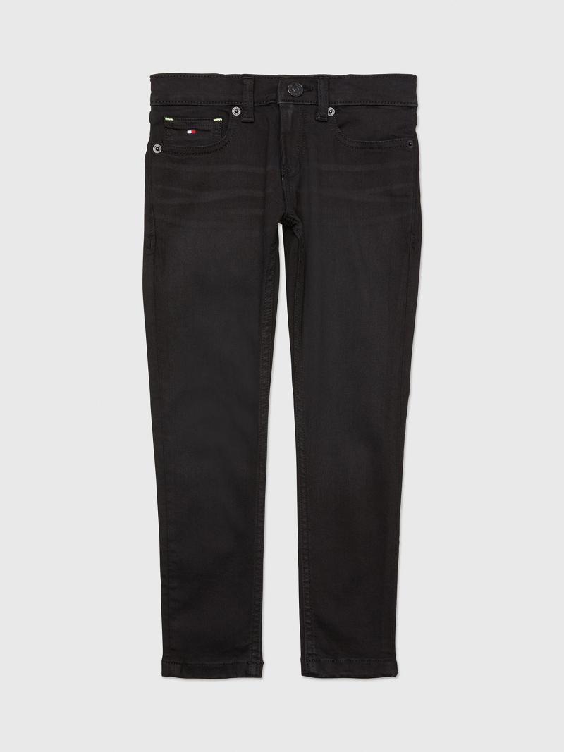 Black Tommy Hilfiger Straight Jeans | NZ_B2051