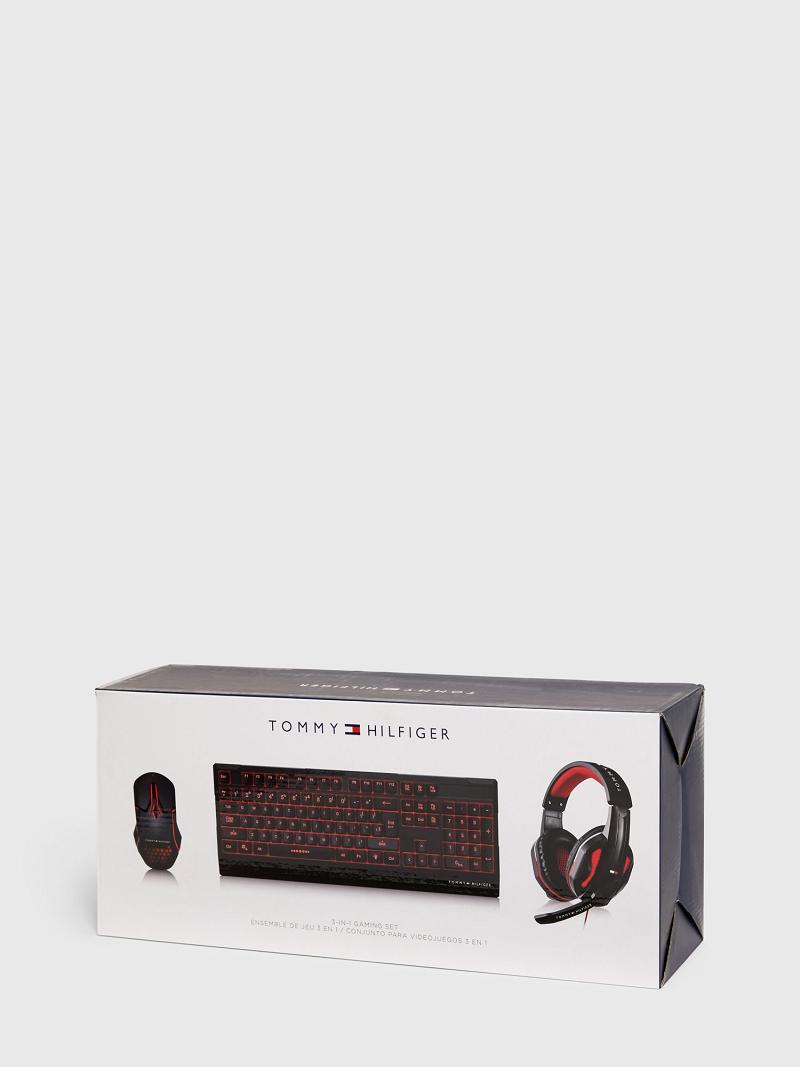 Black Tommy Hilfiger TH Gaming Kit Technology | NZ_M31793