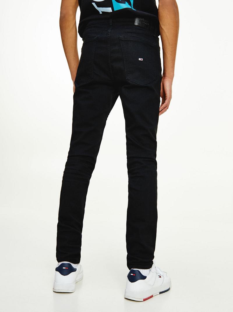 Black Tommy Hilfiger wash skinny fit Jeans | NZ_M31391