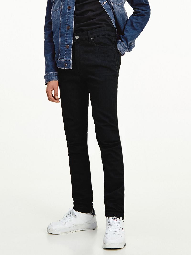 Black Tommy Hilfiger wash skinny fit Jeans | NZ_M31391