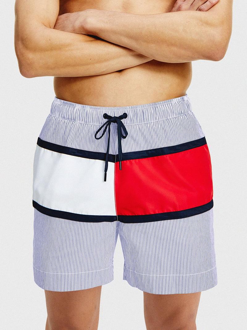 Blue / Grey Tommy Hilfiger Stripe flag 7