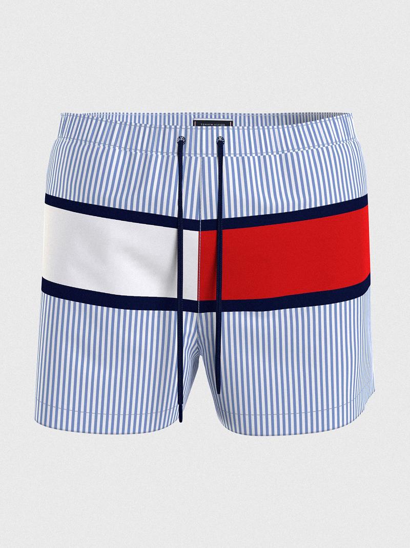 Blue / Grey Tommy Hilfiger Stripe flag 7