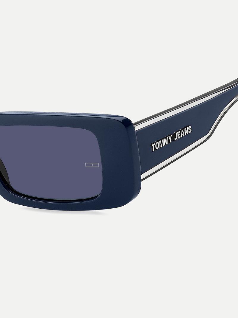 Blue Tommy Hilfiger Block Frame Sunglasses | NZ_M31769