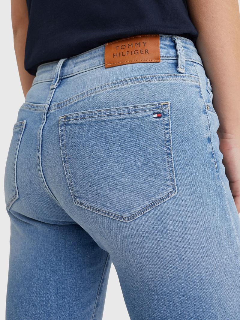 Blue Tommy Hilfiger Denim Bermuda Short Jeans | NZ_W21192