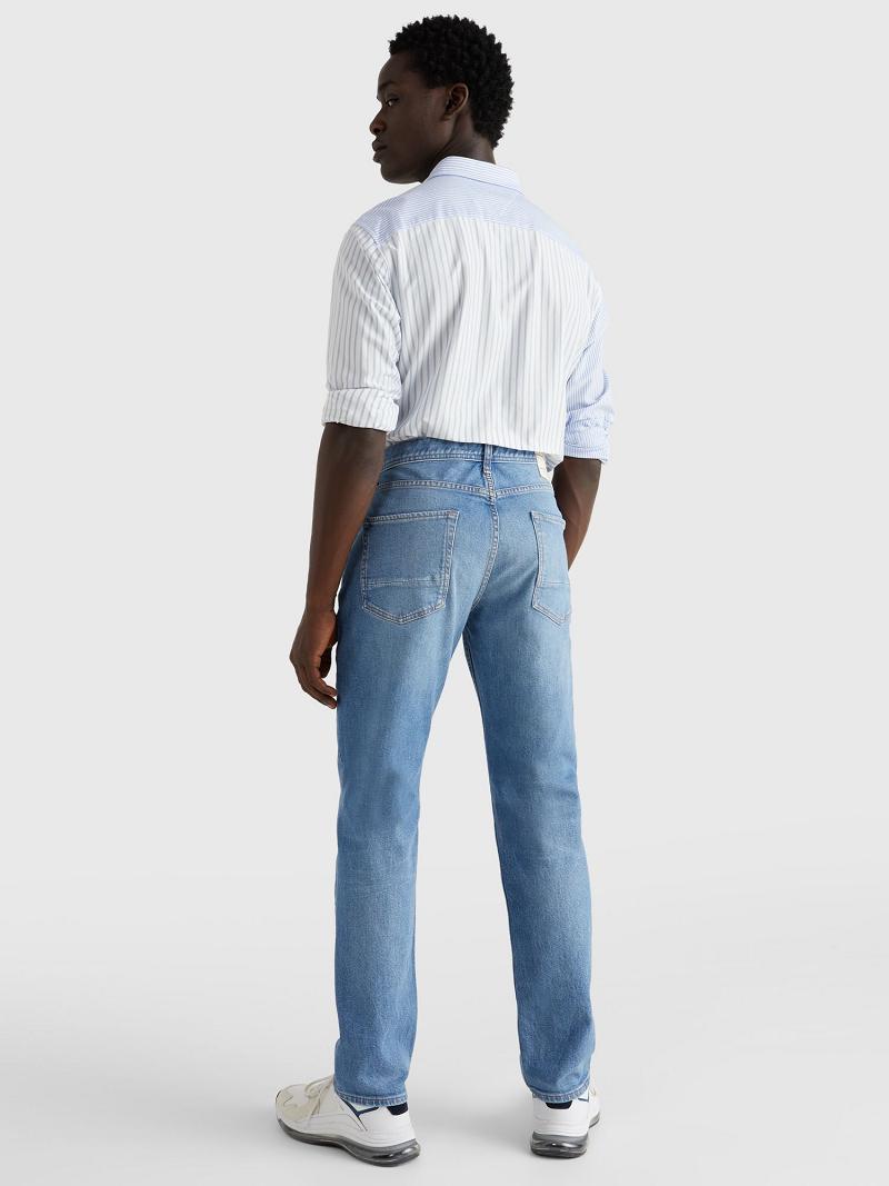 Blue Tommy Hilfiger Denton straight fit organic cotton Jeans | NZ_M31362