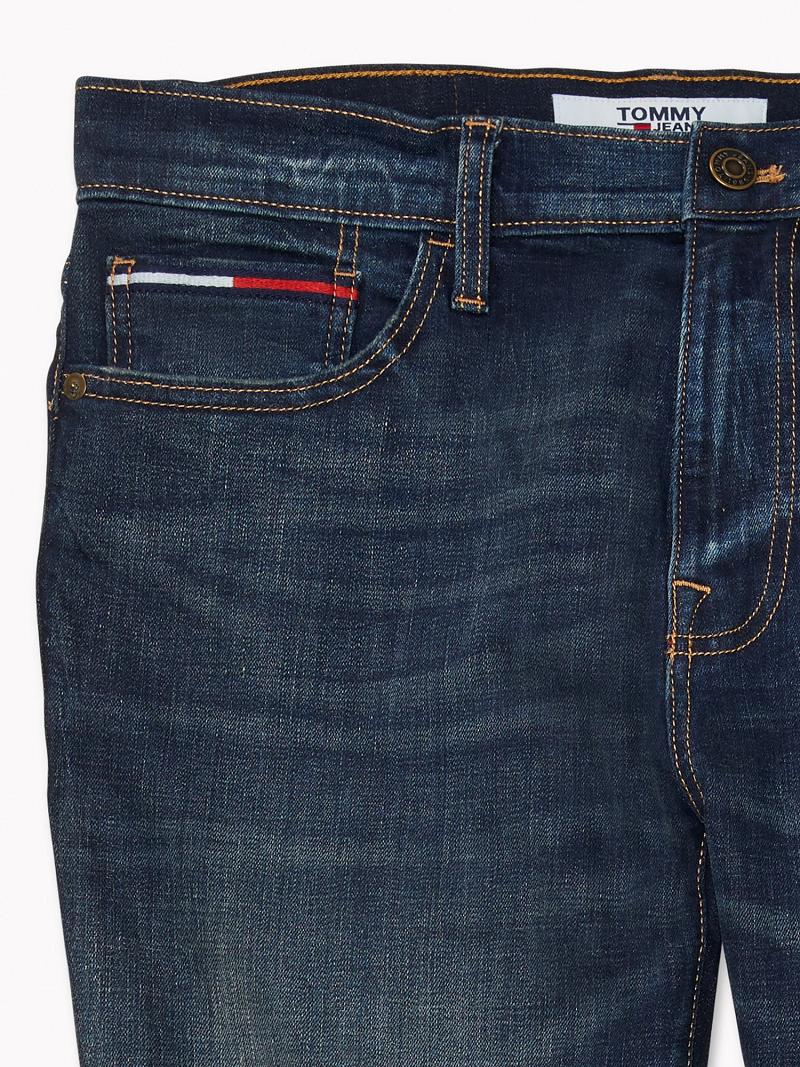 Blue Tommy Hilfiger Essential slim fit dark wash Jeans | NZ_M31367