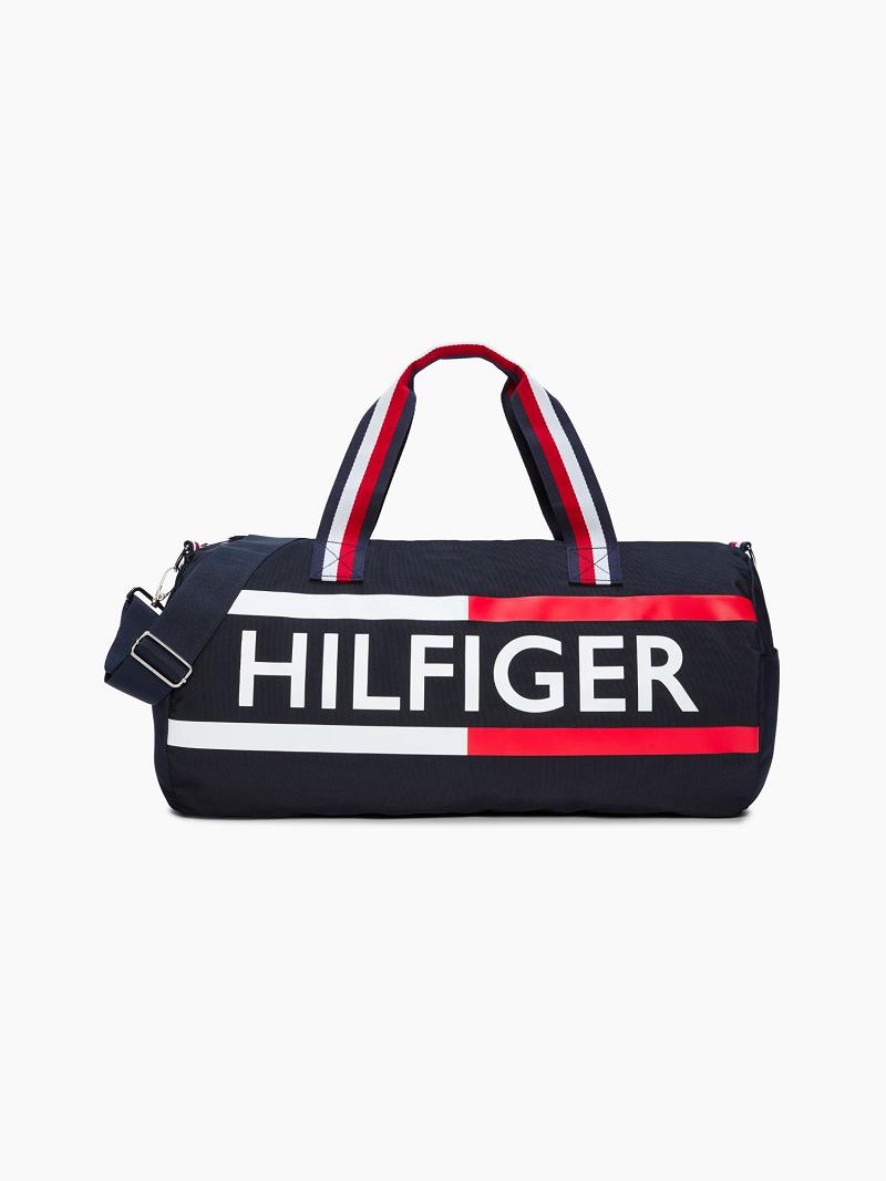 Blue Tommy Hilfiger Hilfiger Duffle Bags | NZ_B2269