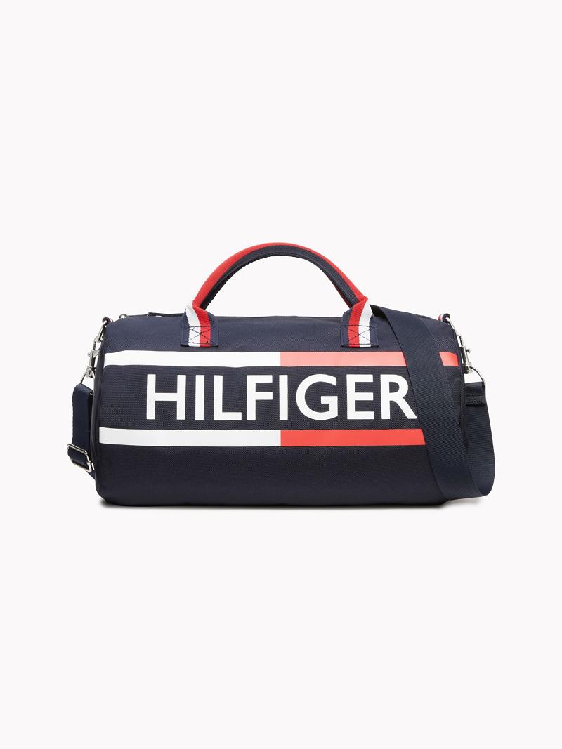 Blue Tommy Hilfiger Hilfiger Duffle Bags | NZ_G1345