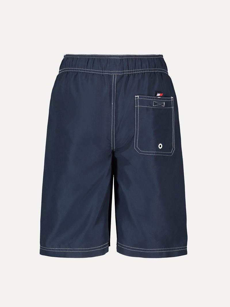 Blue Tommy Hilfiger Little Hilfiger Trunk Swimwear | NZ_B2148