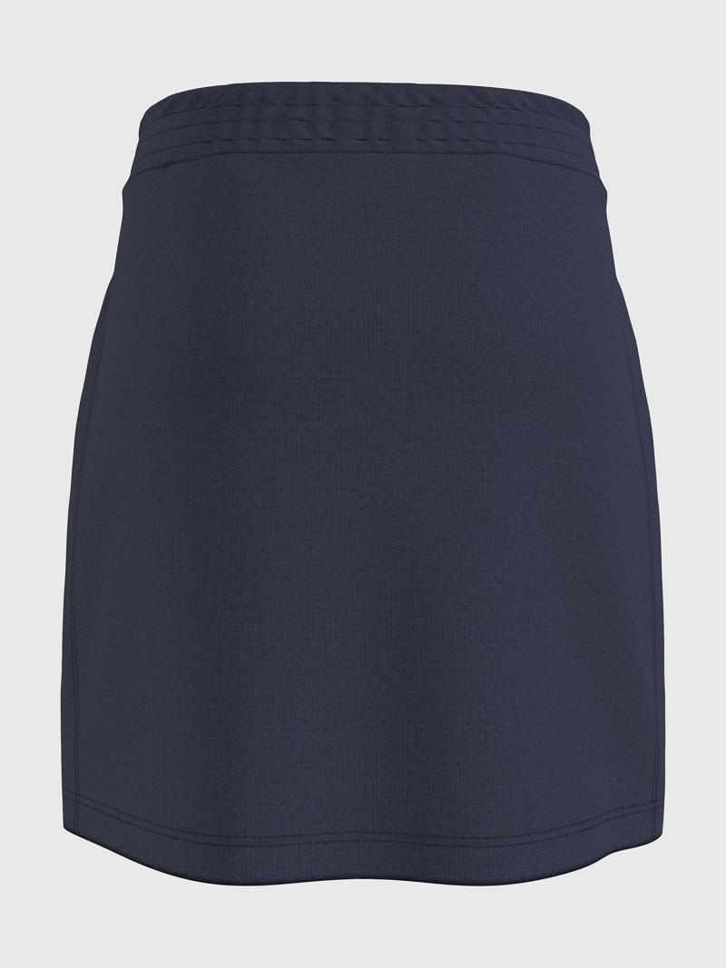 Blue Tommy Hilfiger Logo Skirts | NZ_G1172