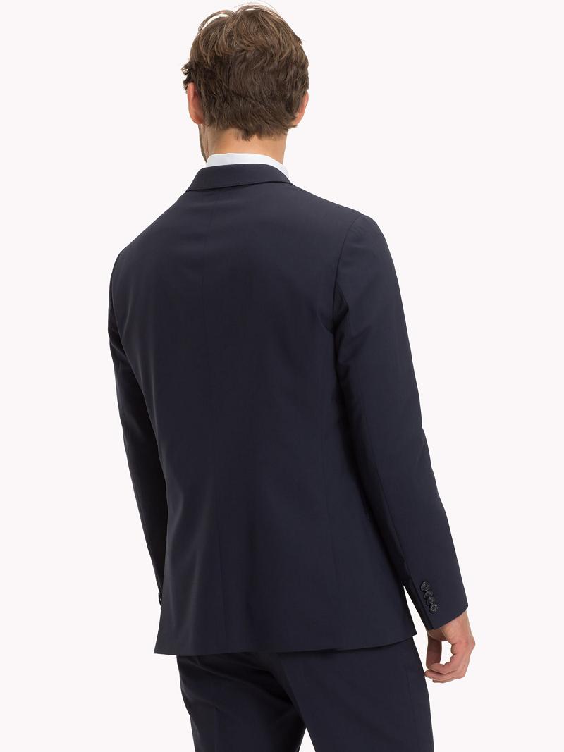 Blue Tommy Hilfiger Regular fit virgin wool Blazers | NZ_M31482