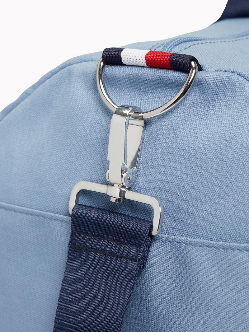 Blue Tommy Hilfiger Signature Duffle Bags | NZ_M31702