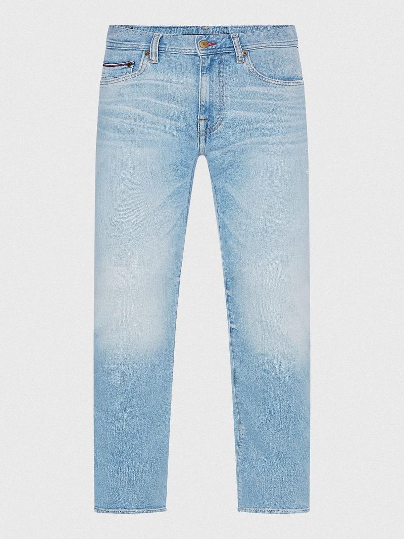 Blue Tommy Hilfiger Slim fit faded wash Jeans | NZ_M31379