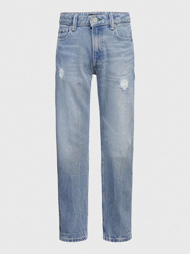 Blue Tommy Hilfiger Straight Jeans | NZ_B2049