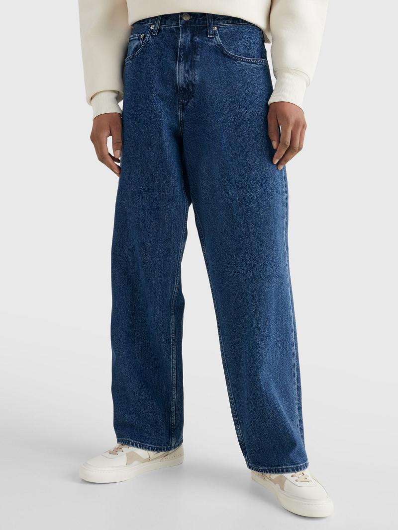 Blue Tommy Hilfiger Wide leg denim Jeans | NZ_M31393