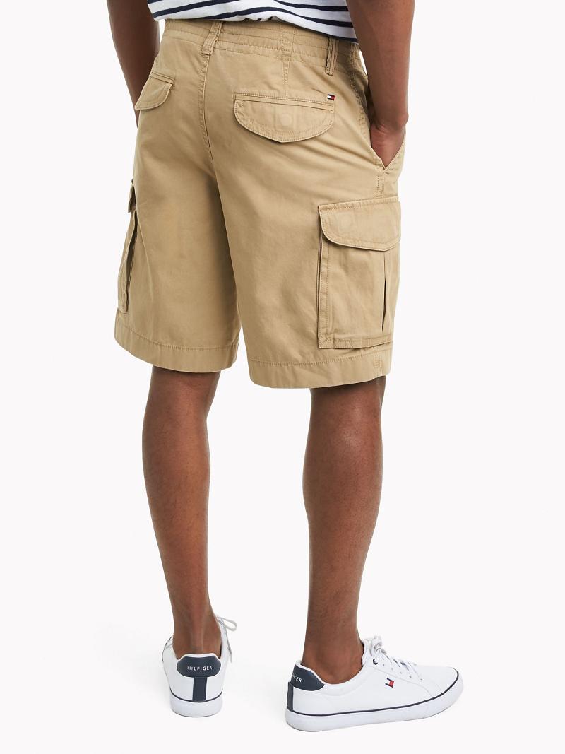 Brown Tommy Hilfiger Essential cargo Shorts | NZ_M31203