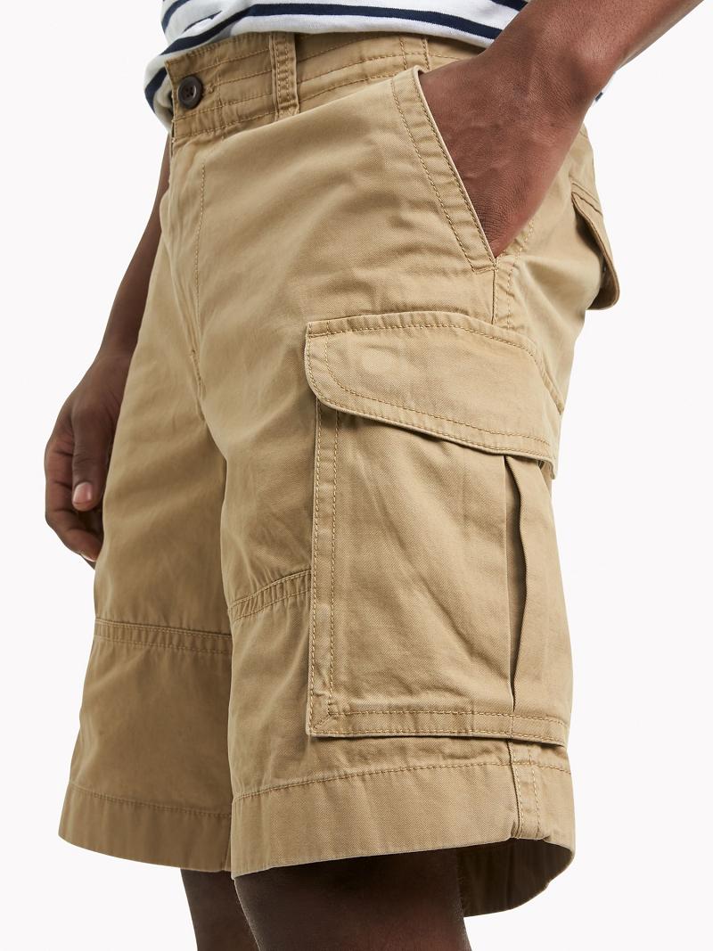 Brown Tommy Hilfiger Essential cargo Shorts | NZ_M31203