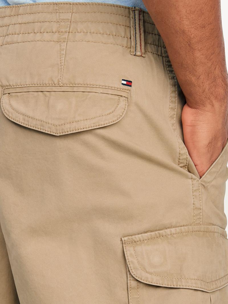 Brown Tommy Hilfiger Essential cargo Shorts | NZ_M31203