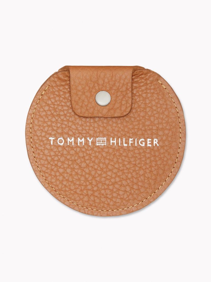 Brown Tommy Hilfiger Sable Earbud Holder Technology | NZ_M31791