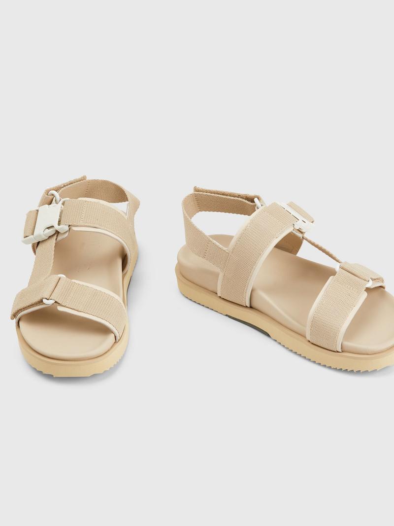 Brown Tommy Hilfiger Travel Sandals | NZ_M31654