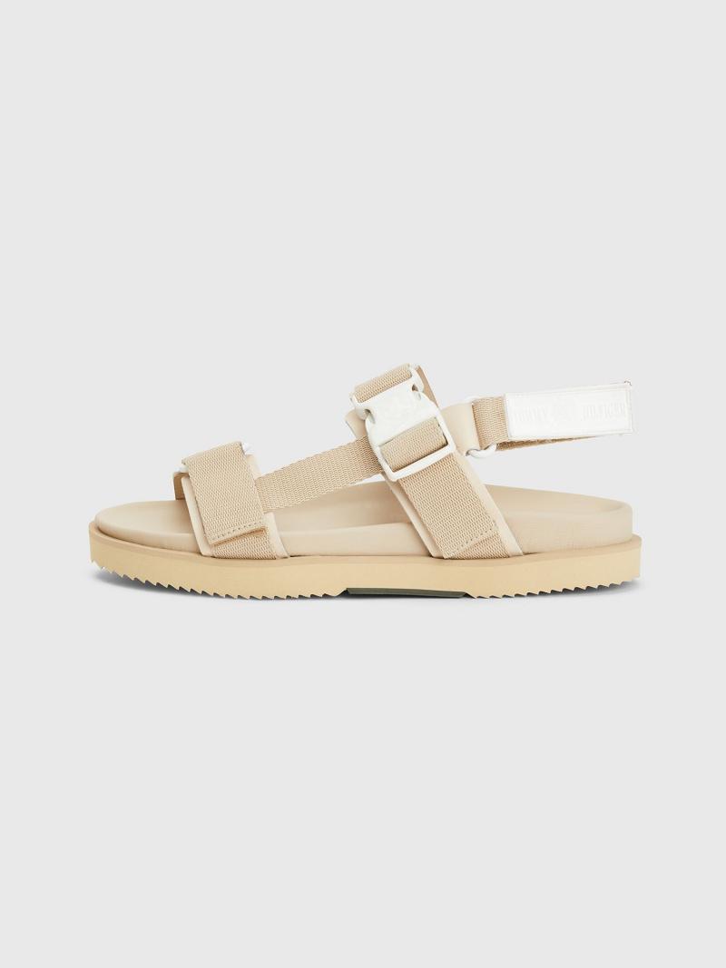 Brown Tommy Hilfiger Travel Sandals | NZ_M31654