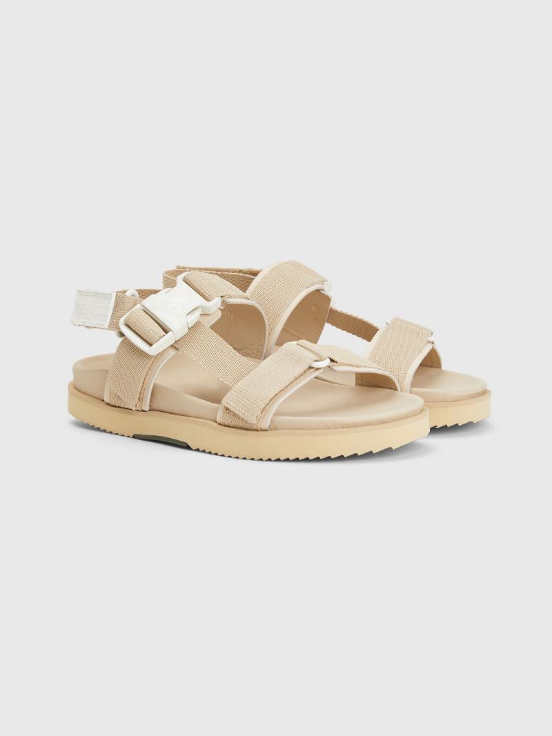 Brown Tommy Hilfiger Travel Sandals | NZ_M31654