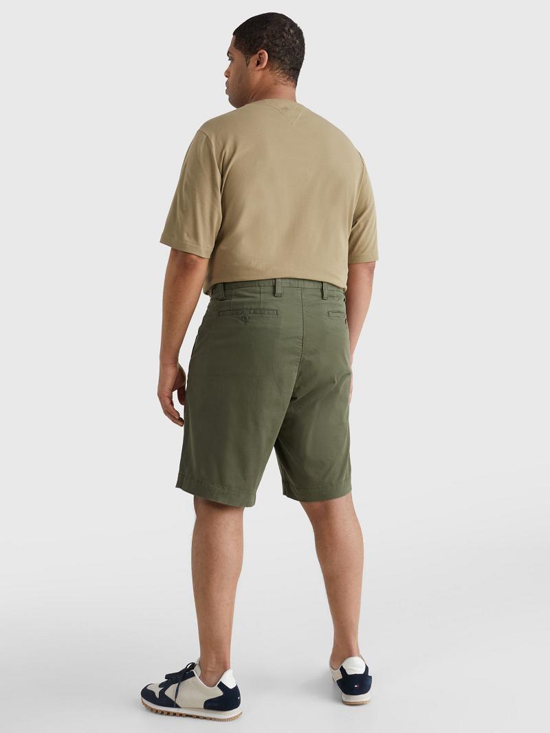 Green Tommy Hilfiger Big and tall straight fit Shorts | NZ_M31193