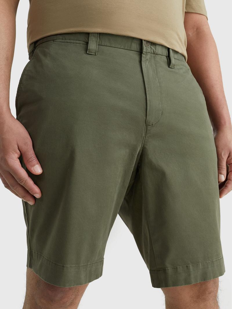 Green Tommy Hilfiger Big and tall straight fit Shorts | NZ_M31193