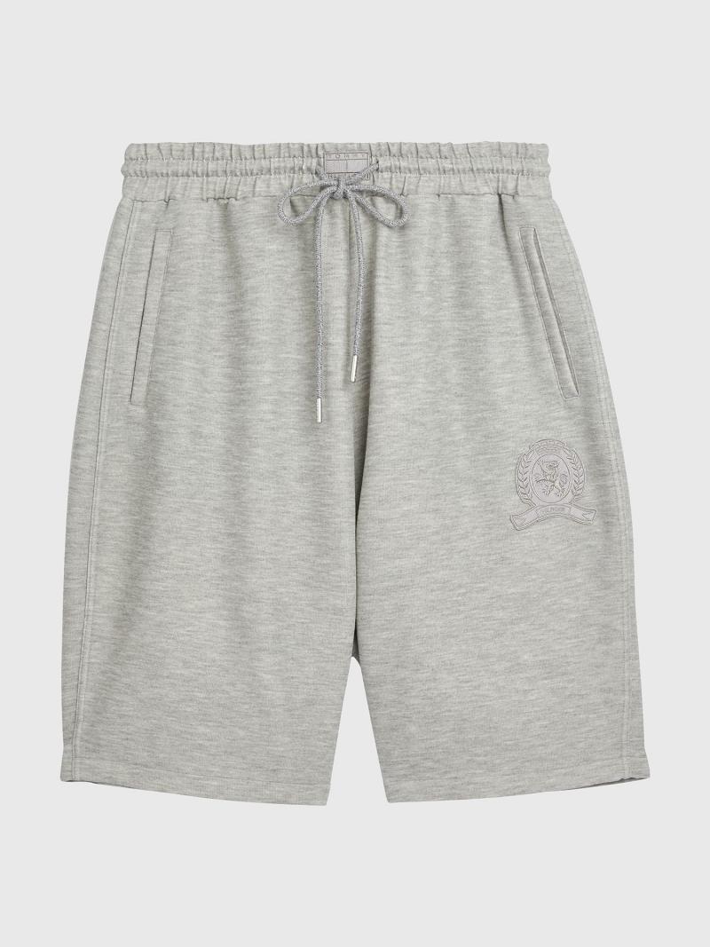 Grey Tommy Hilfiger Classic sweatshort Shorts | NZ_M31194