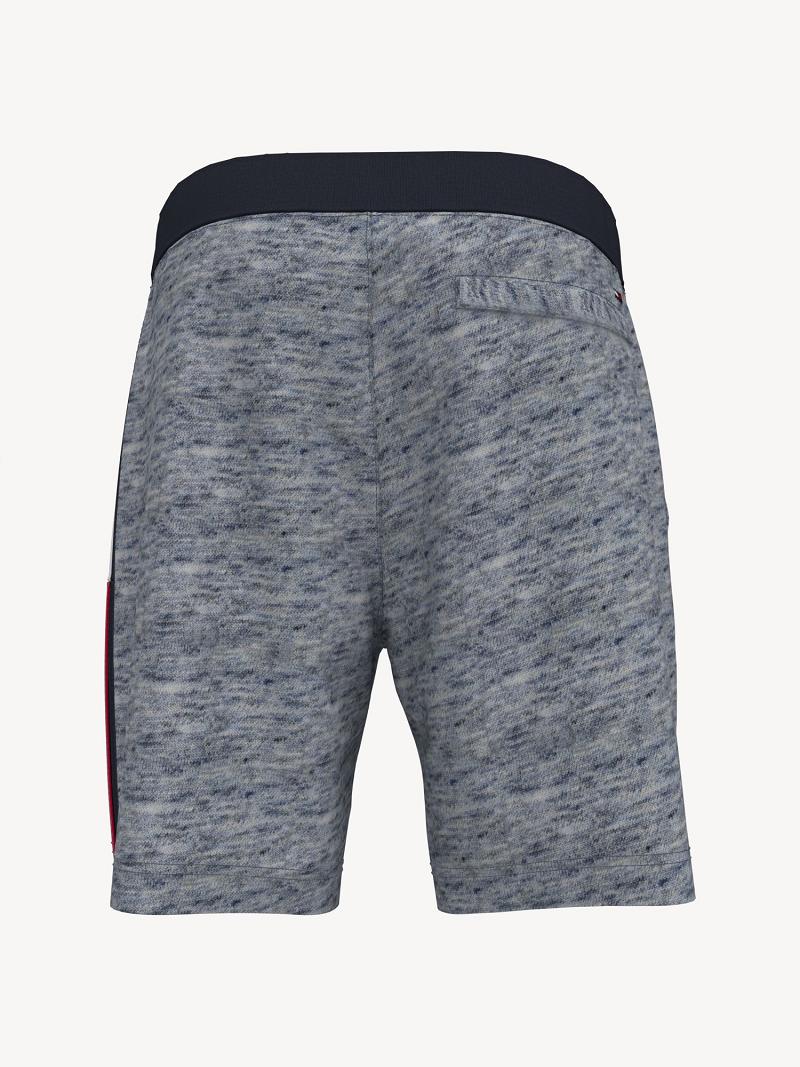 Grey Tommy Hilfiger Essential hilfiger sweatshort Shorts | NZ_M31204