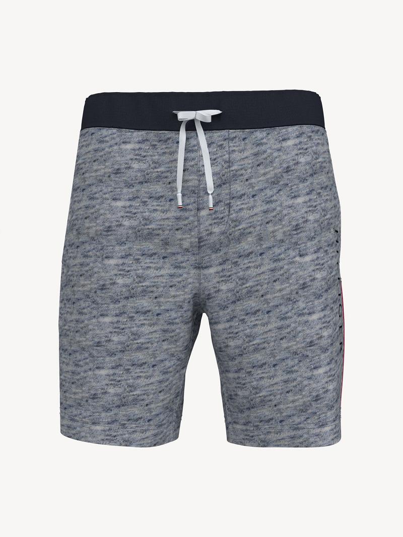 Grey Tommy Hilfiger Essential hilfiger sweatshort Shorts | NZ_M31204