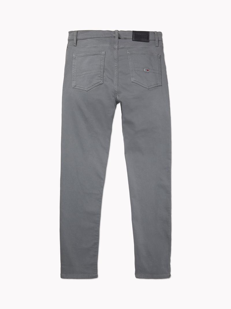 Grey Tommy Hilfiger Essential organic cotton slim fit wash Jeans | NZ_M31366