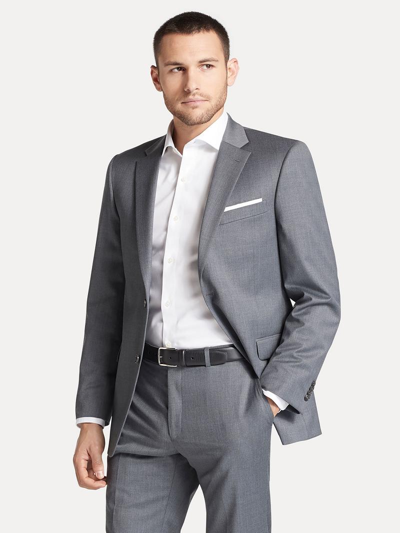 Grey Tommy Hilfiger Regular fit essential Blazers | NZ_M31473