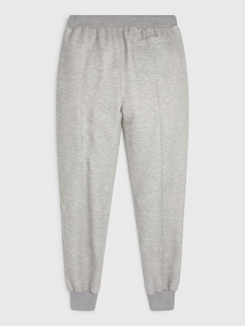 Grey Tommy Hilfiger Relaxed Sweatpants | NZ_M31148