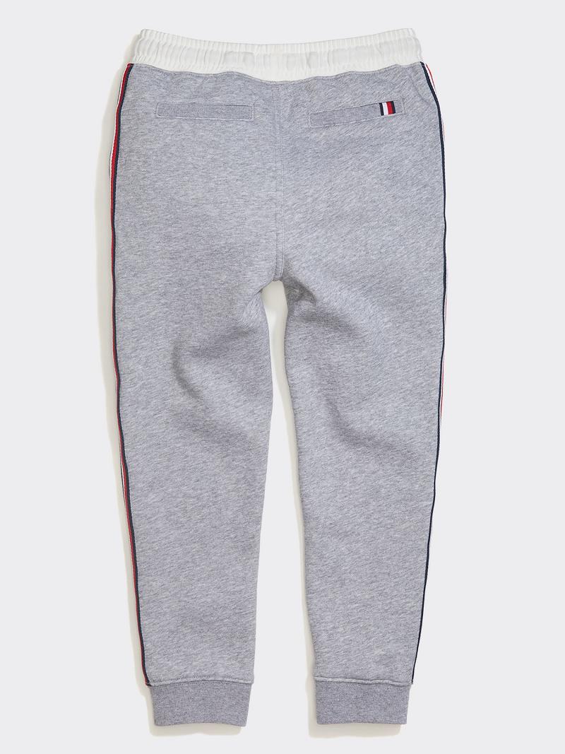 Grey Tommy Hilfiger Solid Jogger | NZ_B2058