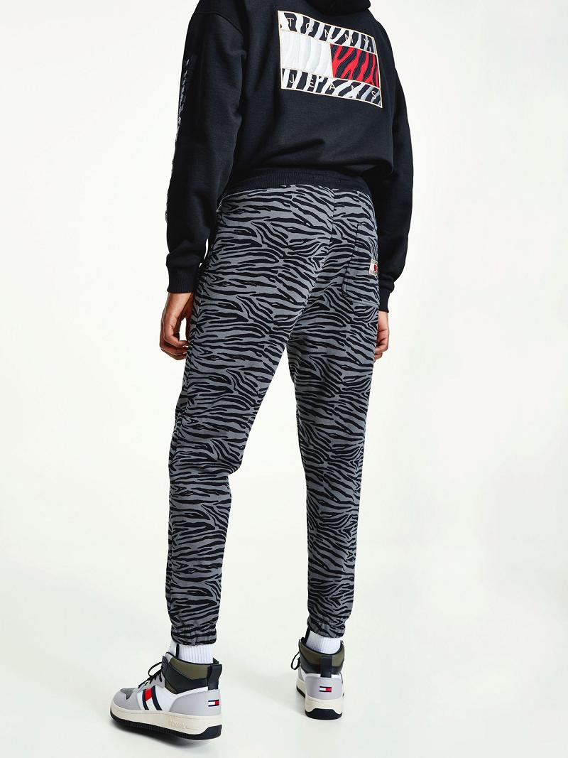 Grey Tommy Hilfiger Year of the Tiger Print Jogger | NZ_W21218