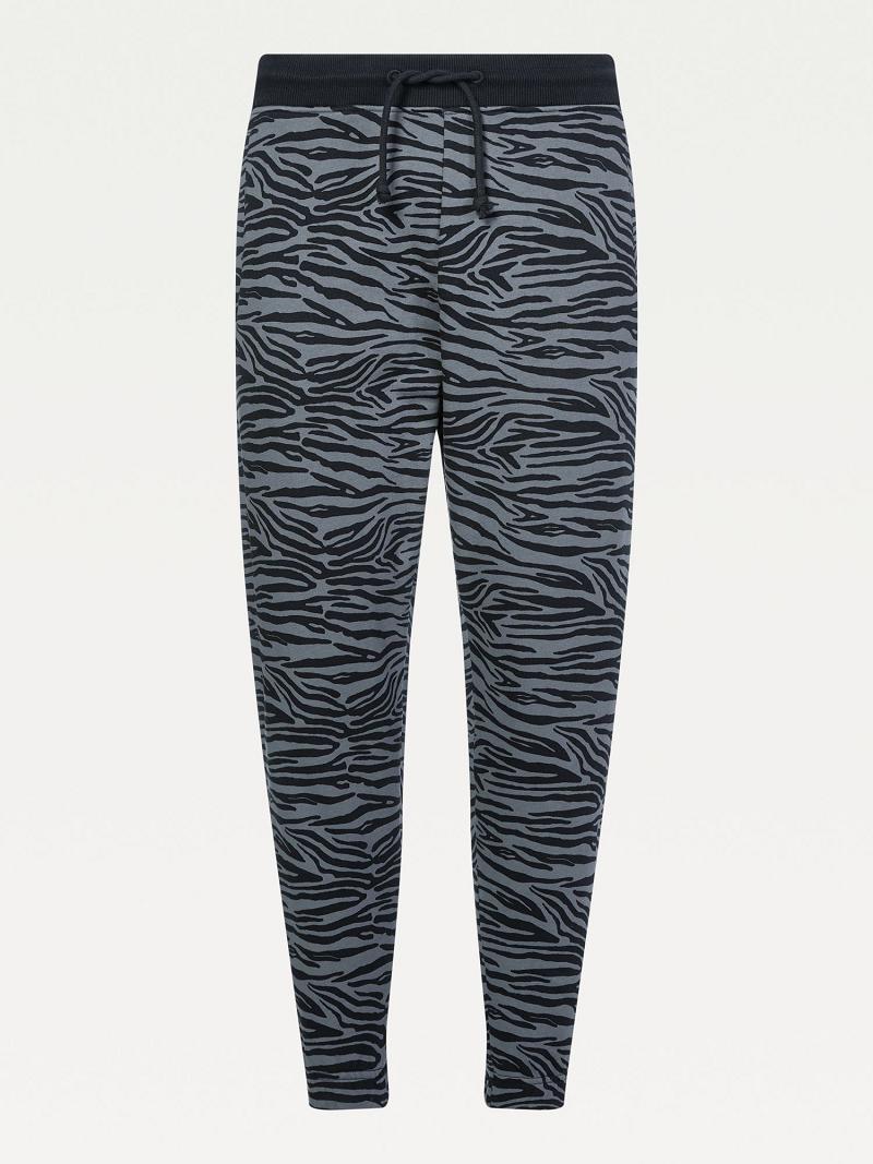 Grey Tommy Hilfiger Year of the Tiger Print Jogger | NZ_W21218