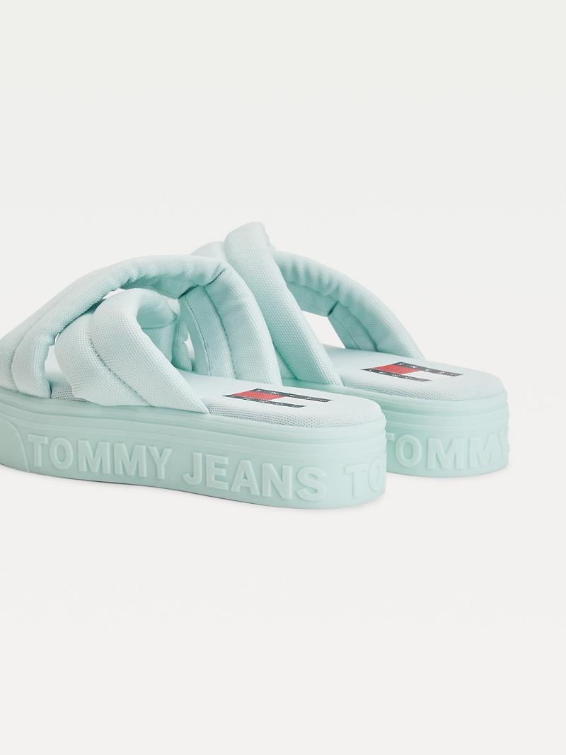 Mint Tommy Hilfiger Platform Slides | NZ_W21620