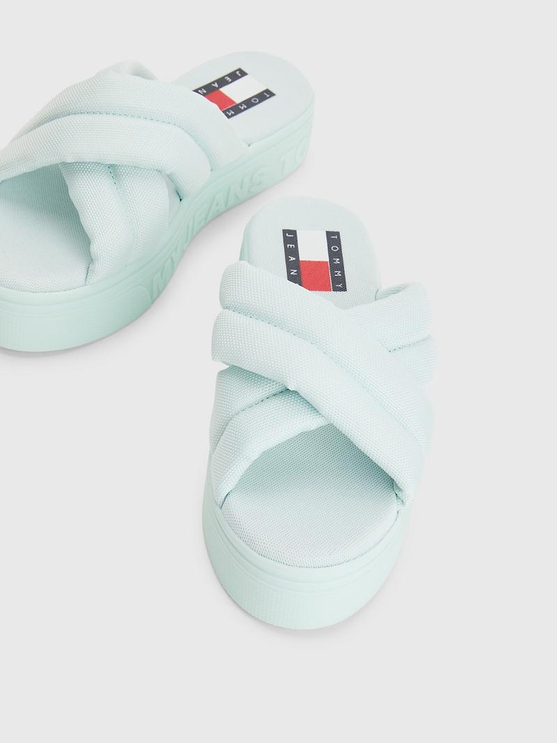 Mint Tommy Hilfiger Platform Slides | NZ_W21620