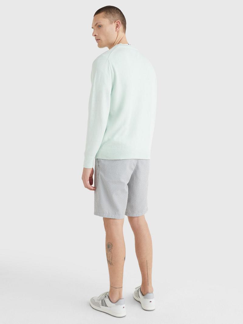 Mint Tommy Hilfiger Solid rolled linen Sweaters | NZ_M31174