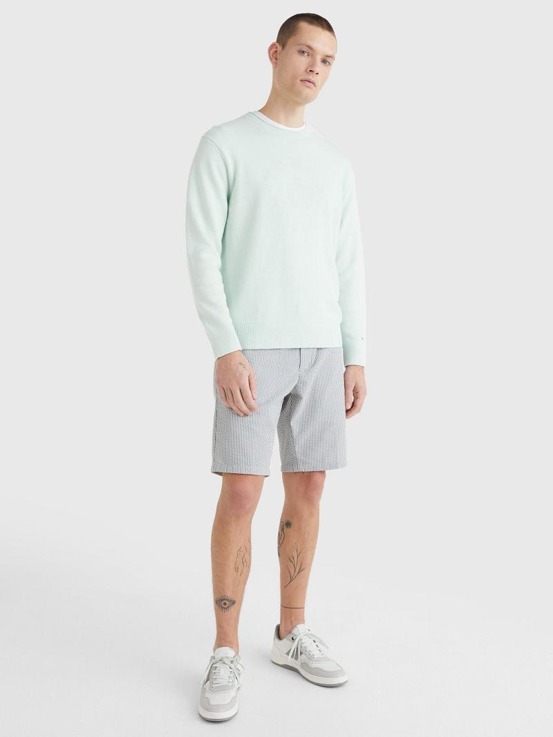 Mint Tommy Hilfiger Solid rolled linen Sweaters | NZ_M31174