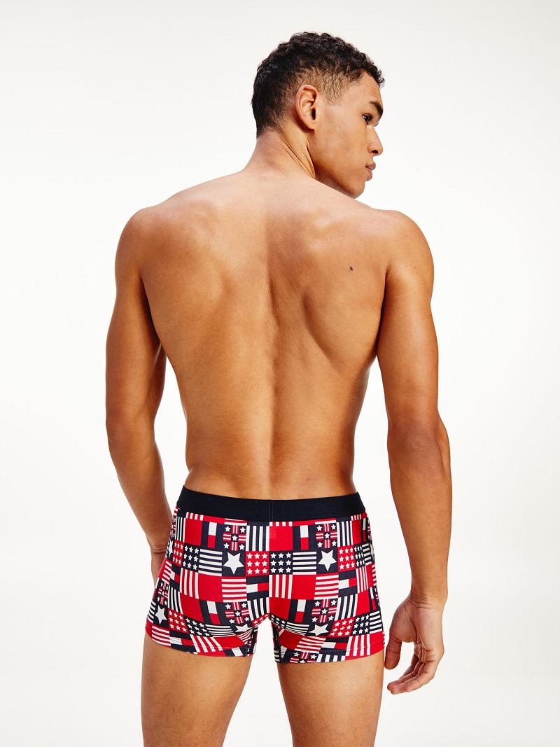 Navy / Red Tommy Hilfiger Tommy original cotton trunk Trunks | NZ_M31534