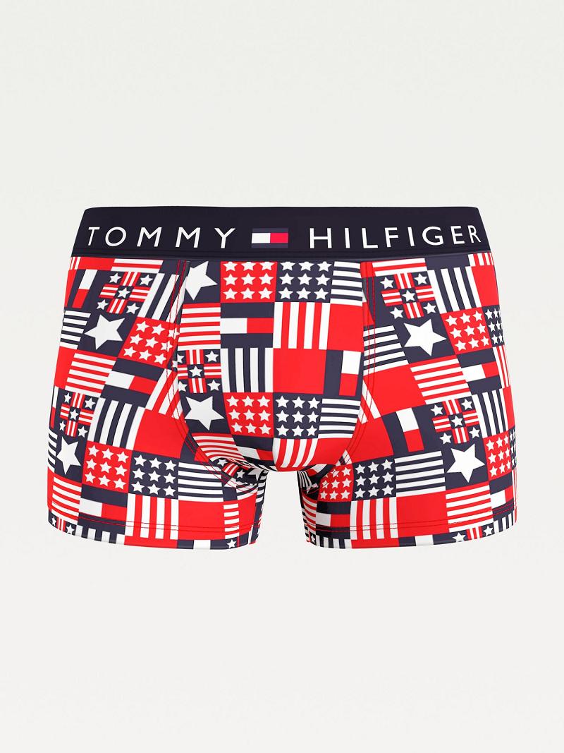 Navy / Red Tommy Hilfiger Tommy original cotton trunk Trunks | NZ_M31534