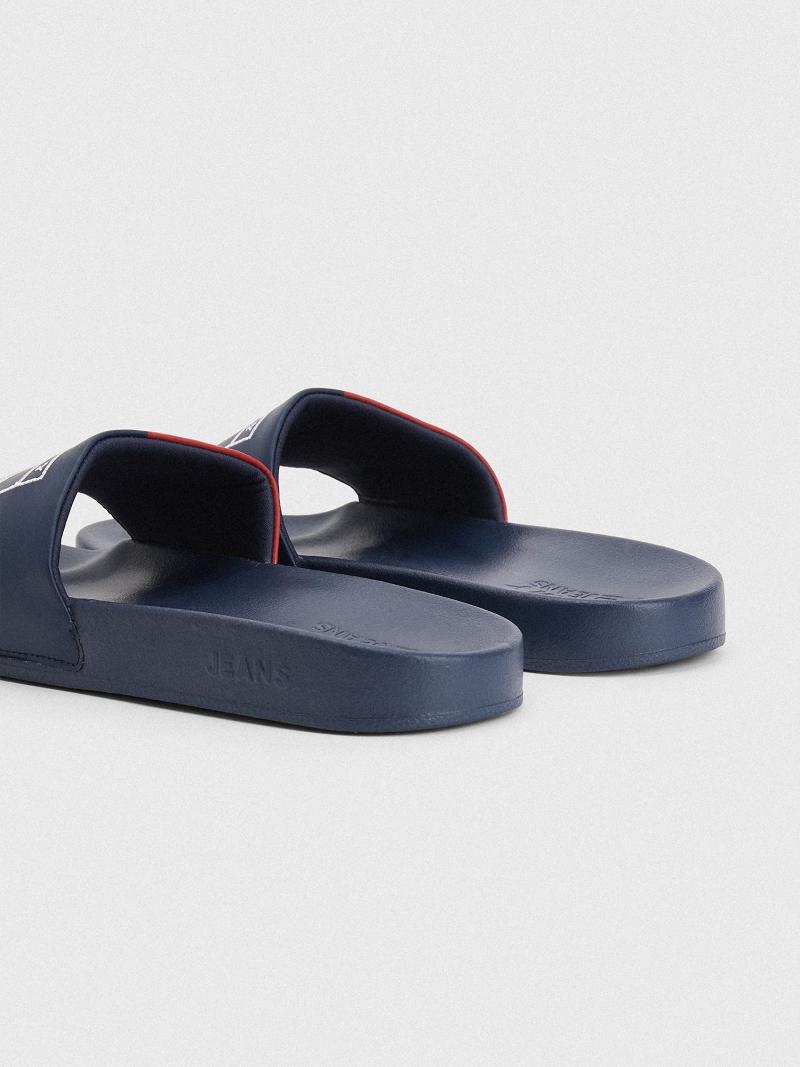 Navy / Red Tommy Hilfiger Tommys Sandals | NZ_M31652