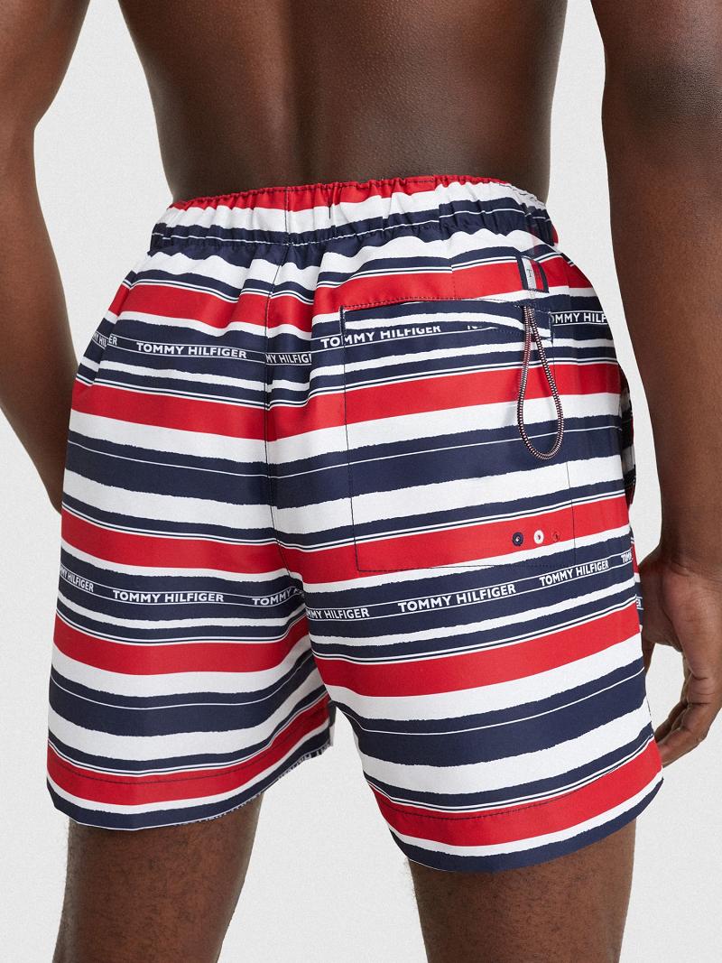 Navy / Red / White Tommy Hilfiger Palm print 7