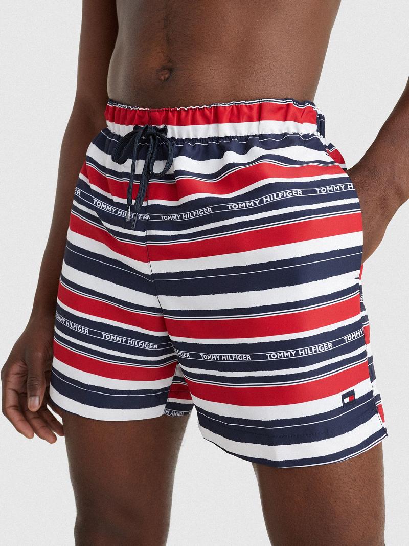 Navy / Red / White Tommy Hilfiger Palm print 7