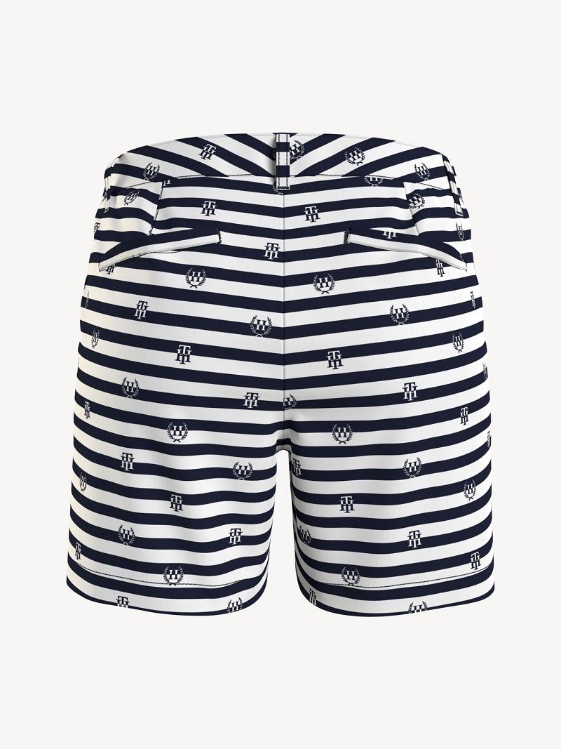 Navy Tommy Hilfiger Crest Stripe 5